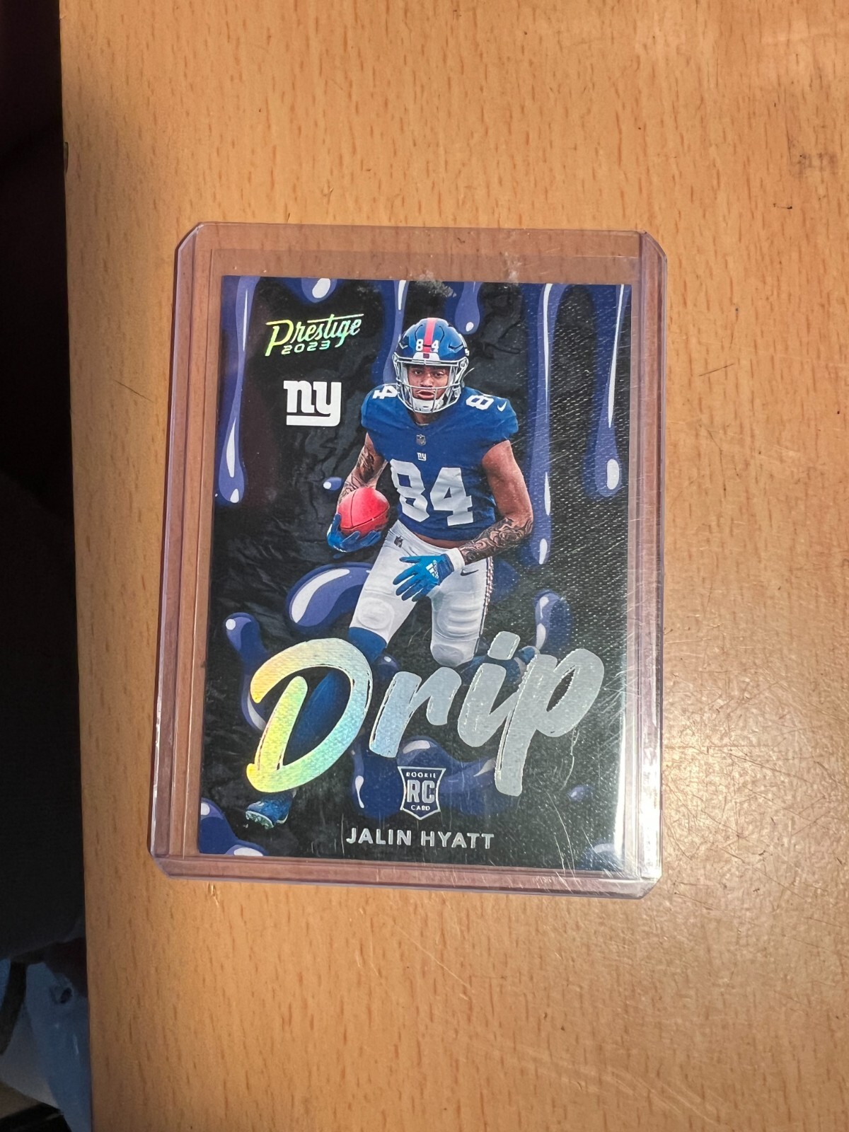 2023 Panini Prestige Jalin Hyatt SSP Case Hit DRIP Insert RC Giants