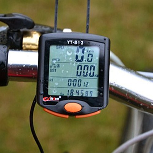 Odometer Bicycle Wired Night Waterproof Speedometer Cycling Bike Computer LCD - Picture 9 of 12