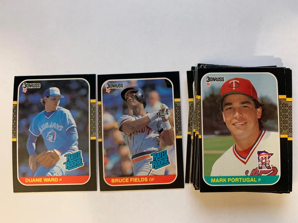 1987 Donruss Leaf Baseball Pick your Card Rated Rookies/VETS/Stars NMMT - Image 3 of 3