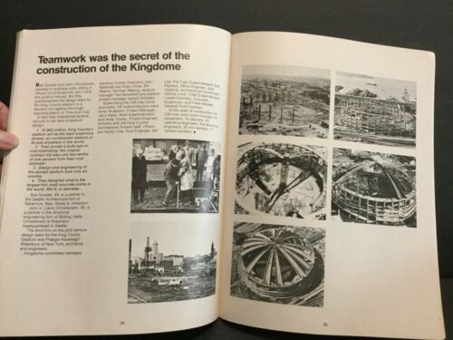 March 1976 The Kingdome Magazine Seattle Washington 88 Pages 8-1/4"x 11" Sku874 - Picture 3 of 6