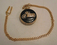 MONTRE GOUSSET MOTARD ROOWELI DU BIKER + CHAINETTE,TBEG & FONCTIONS NEUVE