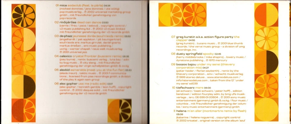 Caipilation Vol.2  -  Electronic Sampler  CD Album 2002 V.A. - Bild 3 von 3