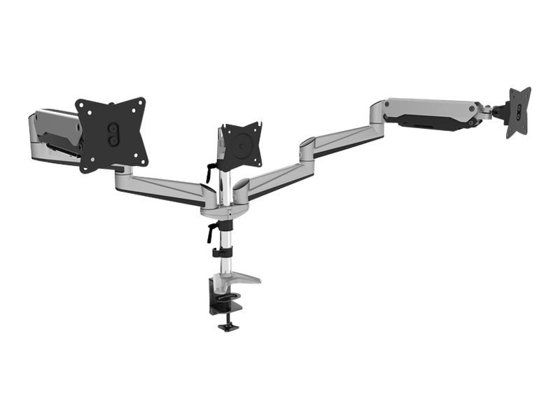DIGITUS Supporto universale triplo LED/LCD da scrivania con molla a DA-90363