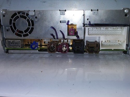 2020 Infiniti Q50 Q60 radio cd player control module 2591A 5NA4A - Picture 3 of 4