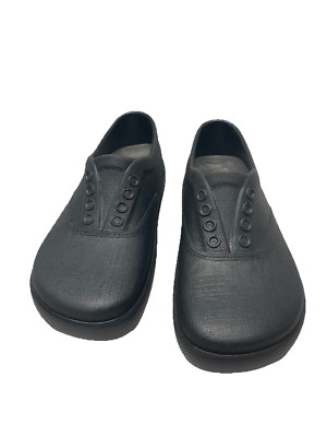 Klogs Footwear Mens Slip-On SHARK Slip Resistant USA Made Black Size 7,11,13