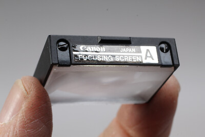 CANON FOCUSING SCREEN A FOR USE W F1 CAMERA | eBay
