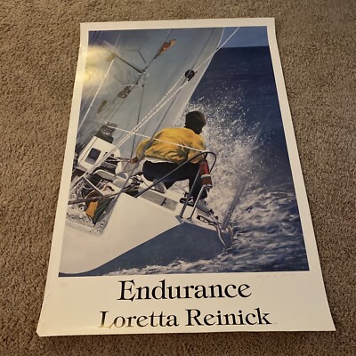 Vintage Poster: Endurance - Loretta Reinick (24 x 40 Inches) | eBay