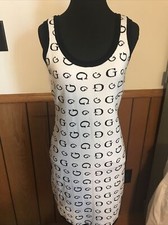 NWT GUESS Myra LOGO Body-con Sweater Dress Large