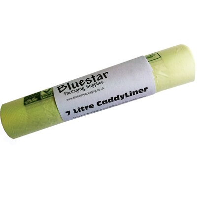 Addis 7 Litre 100% Compostable Compost Food Caddy Liners 20 Per Pack - Foto 10