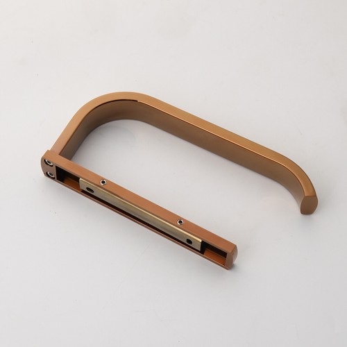 Multi-Functional Rose Gold Alloy Bathroom Accessory Towel Rack Toilet Towel Rod - Picture 78 of 119