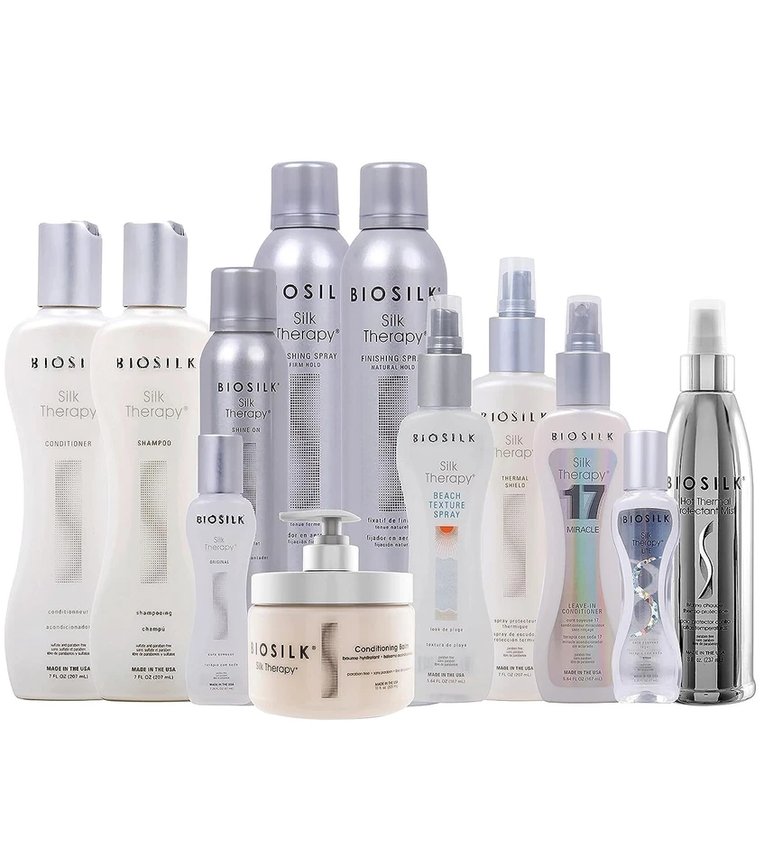 Suero BioSilk Silk Therapy 355 ml cuidado del cabello 12 fl. Oz Foto 3 de 4