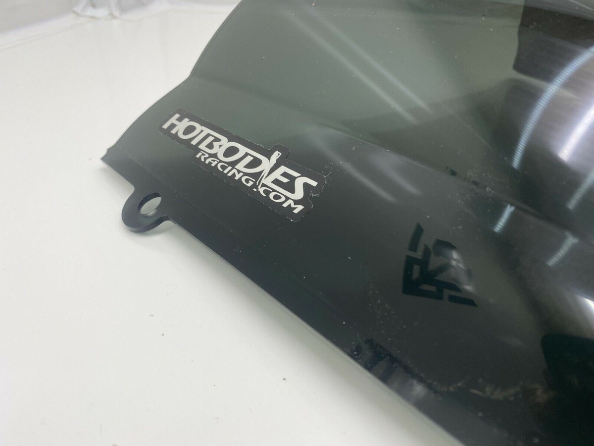 シルバー　アクセサリー KAWASAKI ZX-6R/ZX-10R Hotbodies Windscreen Windshield Dark