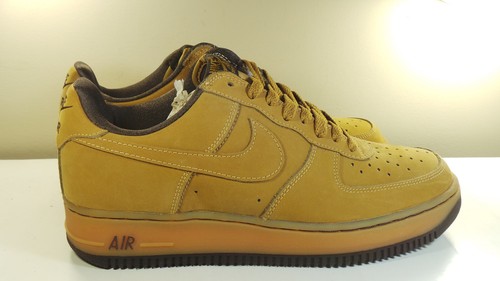 DS NIKE 2004 AIR FORCE 1 B 624040 771 WHEAT 8.5 VINTAGE MAX 180 HUARACEHE ZOOM - Picture 5 of 10