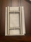 6” Ladder Pull Handle In Brushed Nickel Finish 1” Pipe