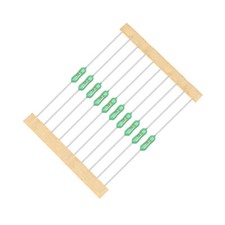 Pico Fuse 250V 1A Fast Blow Axial Leaded 3x62mm for Telecom Communication 10pcs