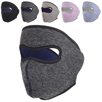 Winter Full Face Mask Bike Motorcycle Ski Snow Riding Bicycle Warmer Face Cover