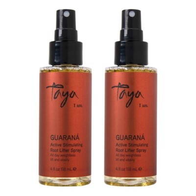 Taya Guarana Active Stimulating Root Lifting Spray 2 Bottles 4 oz Each