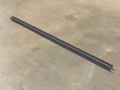Panduit D1x3LG6 Round Hole Wiring Duct,1''W x 3'' H, PVC Light Gray sold/6 ft