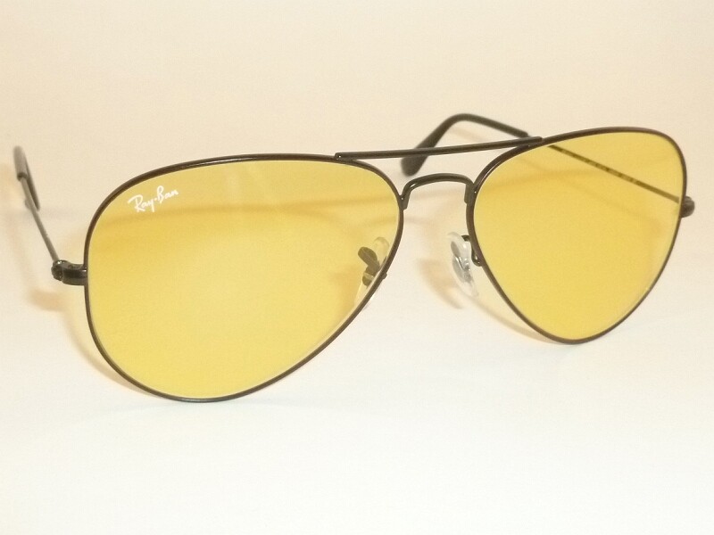 9066 4a Aviator Evolve Yellow New Ray Ban Aviator EVOLVE