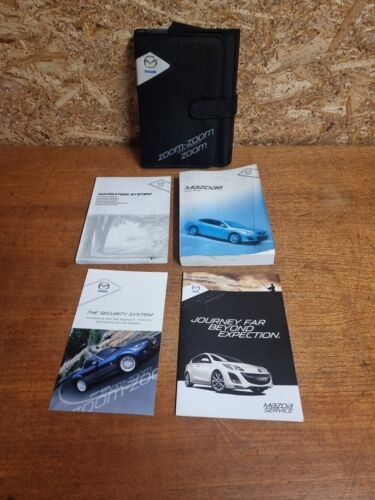 Genuine Mazda 6 Owners Manual Handbook Book Pack & Wallet 2010 - 2012