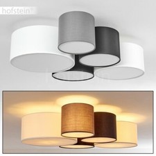 Wohn Schlaf Zimmer Raum Beleuchtung Stoff mehrfarbig Decken Lampen Flur Leuchten
