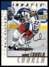 1997-98 Pinnacle Be a Player #182 Shane Churla Autographs