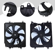 Radiator Cooling Fan Assembly Fit for 2017 2018 Honda CR-V CRV 2.4L Left Side
