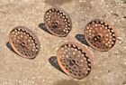 Ihc International Cast Iron Truck Wheels Hit Miss Gas Engine Industrial Cart