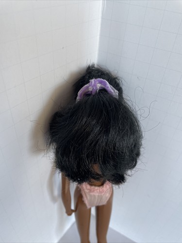 Vtg Barbie Christie Doll African American Black AA 1990s Friend Pink Underwear - Picture 9 of 16