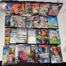 PlayStation 2 PS2 Game Bundle Lot of 28 Game Cases most have Manuals *NO DISCS