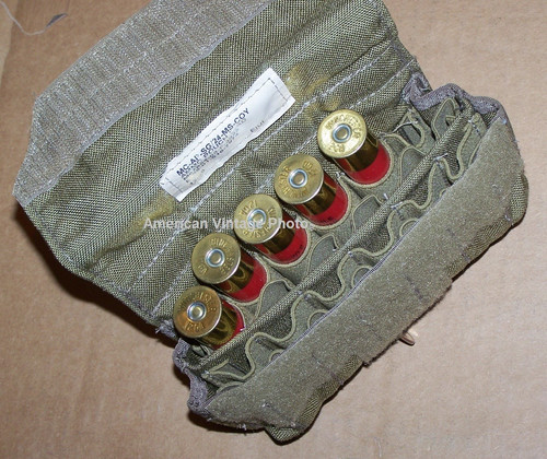 Shotgun Pouch Military Eagle Industries Coyote 24 Round 12 Gage MOLLE II Range