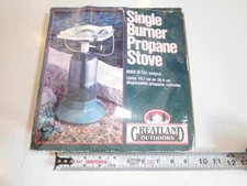 Greatland Outdoors Single Burner Propane Stove 8K BTU Camping Personal Emergency