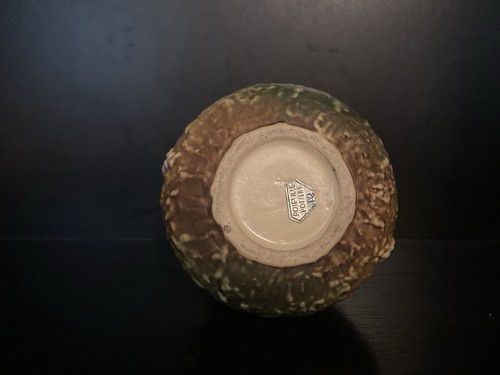Roseville Wisteria Blue 1933 Vintage Arts and Crafts Pottery Ceramic Vase 631-6 - Picture 7 of 10