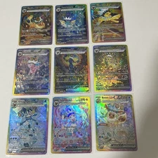 CUSTOM|9X Eeveelution Terastal Fectival|Textured|English|DIY Fan-made