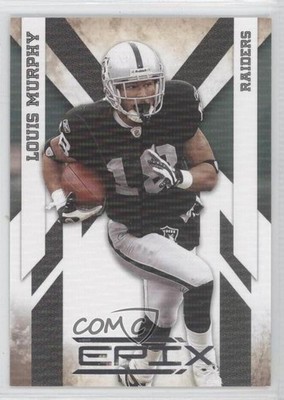 2010 Panini Epix Silver 99/250 Louis Murphy #72 1i0