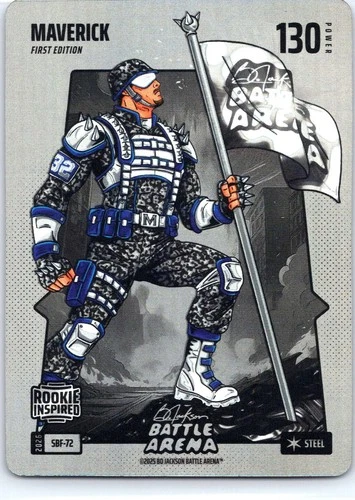 Bo Jackson Battle Arena Maverick RC Silver Battlefoil Cooper Flagg