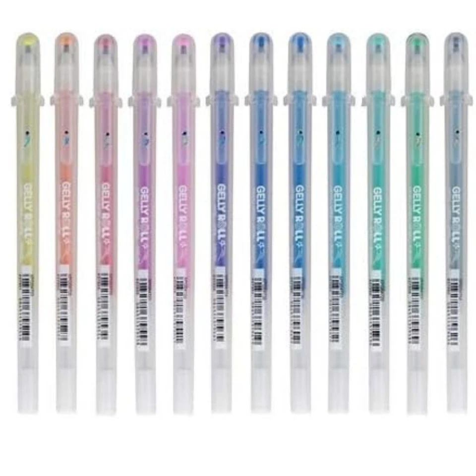 SAKURA Gelly Roll Stardust 12 Glitter Gel Pens | Made in Japan | - Image 3 of 4