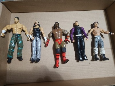 WWE Mattel Elite Wrestling Figures Lot Undertaker Kane Hardy RVD Jericho