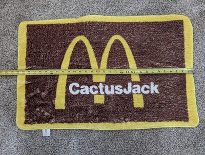 NEW Travis Scott x McDonald's Cactus Jack Arches Rug CJ