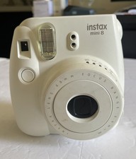 Fujifilm Instax Mini 8 Instant Film Camera Off White Cream Working