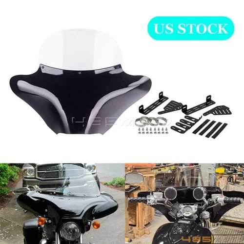 Batwing Fairing Windshield Kit For Kawasaki Vulcan 800 900 2000 VN1500N Classic