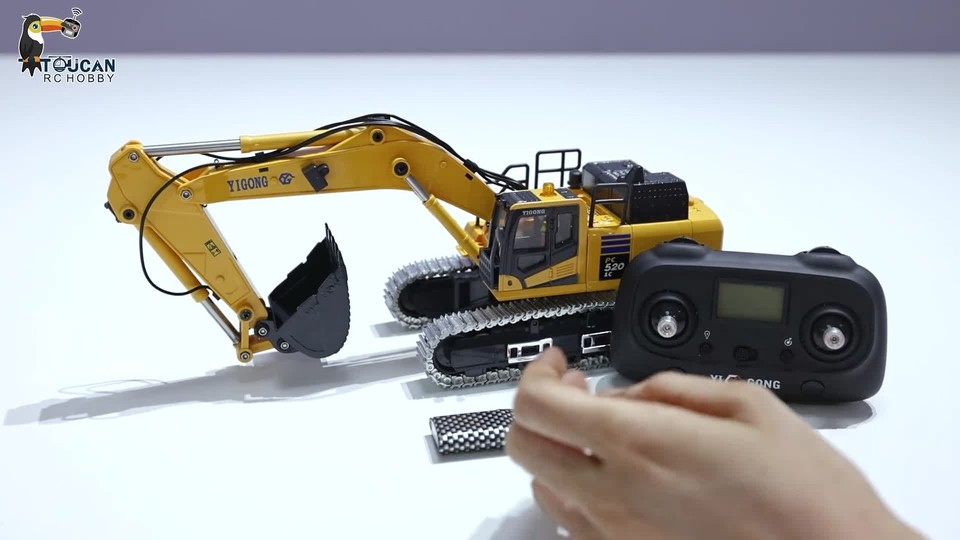 1/50 Electric Lifting RC Excavator PC520 RTR Digger Metal Tracks ...
