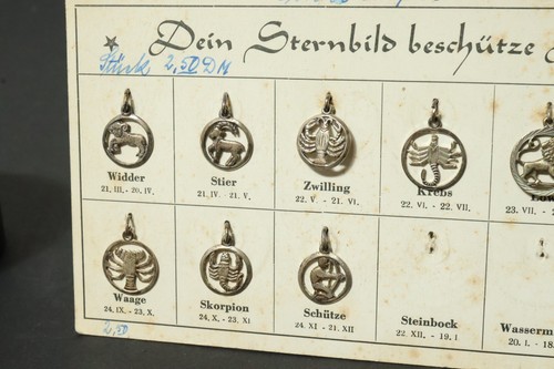 30 alte Silber silver Sternzeichen Kette Anhänger Bettelarmband Bettel Charm 835 - 第 12/24 張圖片