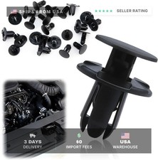 20 PCS Fender Liner Push-Type Retainer Clip Fastener, Bumper Engine Under Cover