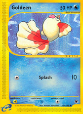 GOLDEEN POKEMON EXPEDITION BASE SET 111/165 COMMON REVERSE HOLO on eBay