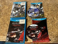 Monster Hunter 3 Ultimate (Nintendo Wii U, 2013) & Ninja Garden Razors Edge