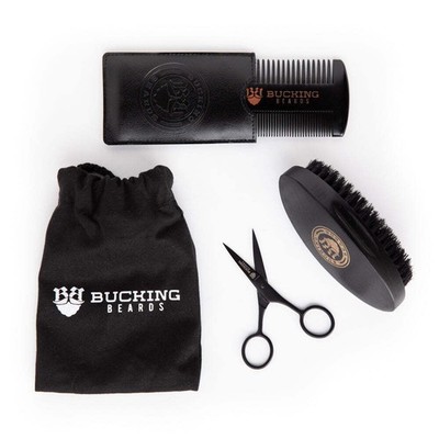 Premium Vegan Beard Grooming Kit   Complete Set for Growth, Styling & Maintenanc