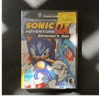 SEGA Sonic Adventure DX Director's Cut Nintendo GameCube with Manual. TESTED!