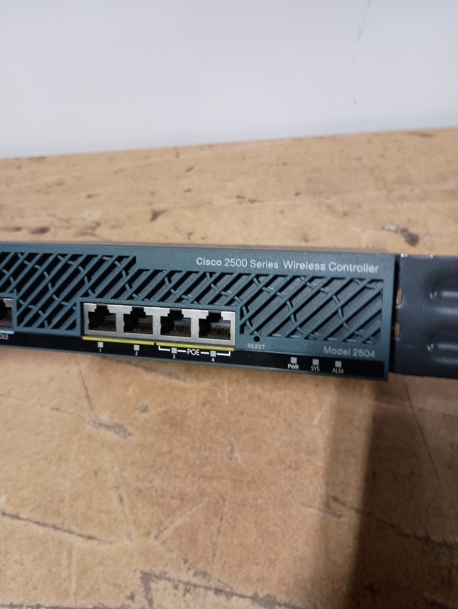 新品、未使用品CISCO WLAN 2500 SeriesController Cisco WLAN 2500 Series Wireless Controller Model 2504 No Power