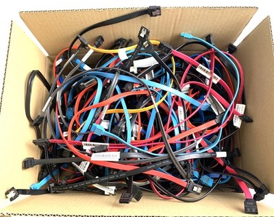 PC SATA-Kabel Diverse Hersteller/Modelle (1KG Farbmix) verschiedene Längen